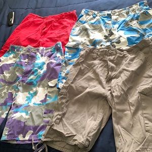 Mens cargo’s variety pack (4) Size 40